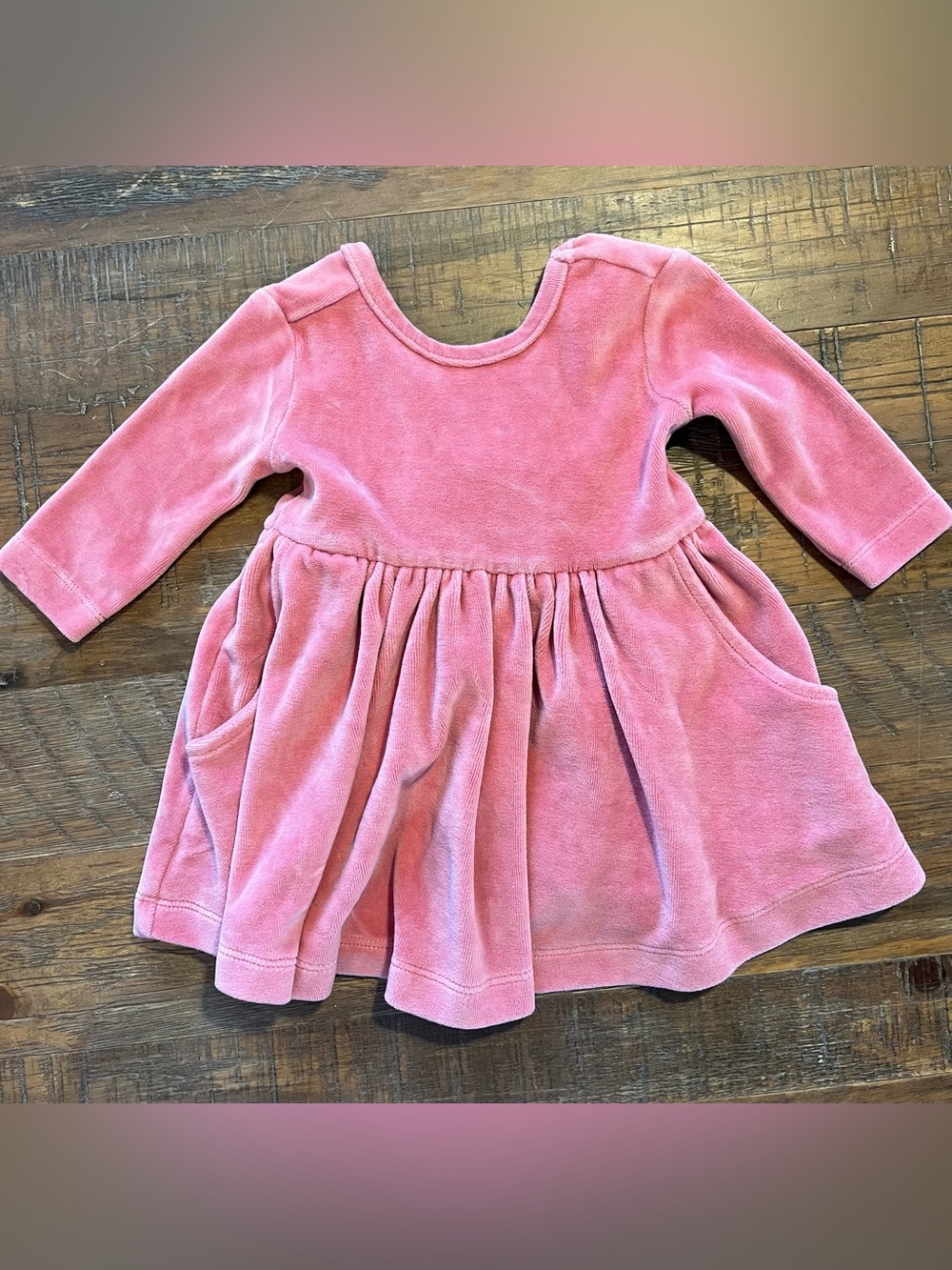 Ruggedbutts velour dress